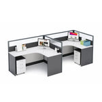 Arlo · L-Shaped Cubicle Workstation