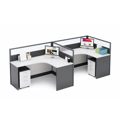 Averon · L-Shaped Cubicle Workstation
