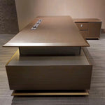 Aspen · Modern L-Shaped Executive Desk