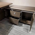 Aspen · Modern L-Shaped Executive Desk