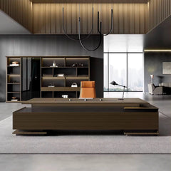 Aspen · Modern L-Shaped Executive Desk