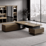 Aspen · Modern L-Shaped Executive Desk