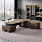 Aspen · Modern L-Shaped Executive Desk