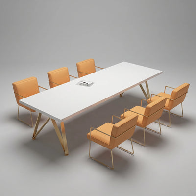 Astrid · White Collaborative Meeting Table