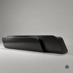 Auden · Front Reception Desk — Glossy Black, Right Configuration