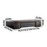 August · Modern L-Shaped Executive Desk