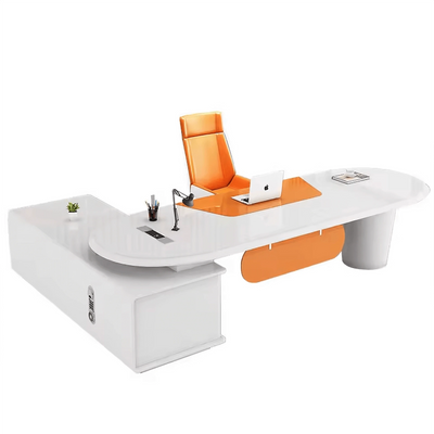 Aviana · Modern L-Shaped Executive Desk