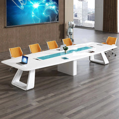 Concord · White Conference Room Table