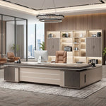 August · Modern Executive L-Shaped Desk