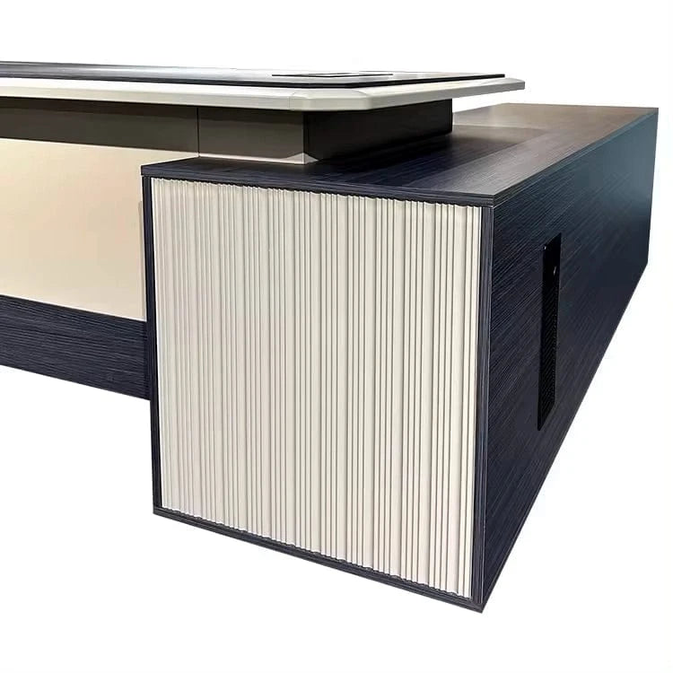 Brian · Modern L-Shaped Executive Desk