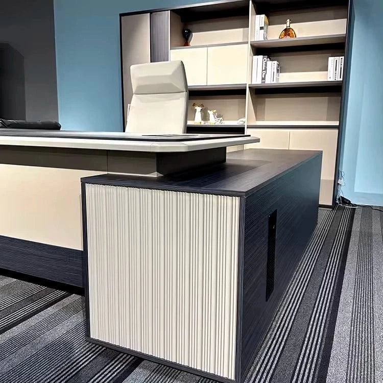 Brian · Modern L-Shaped Executive Desk