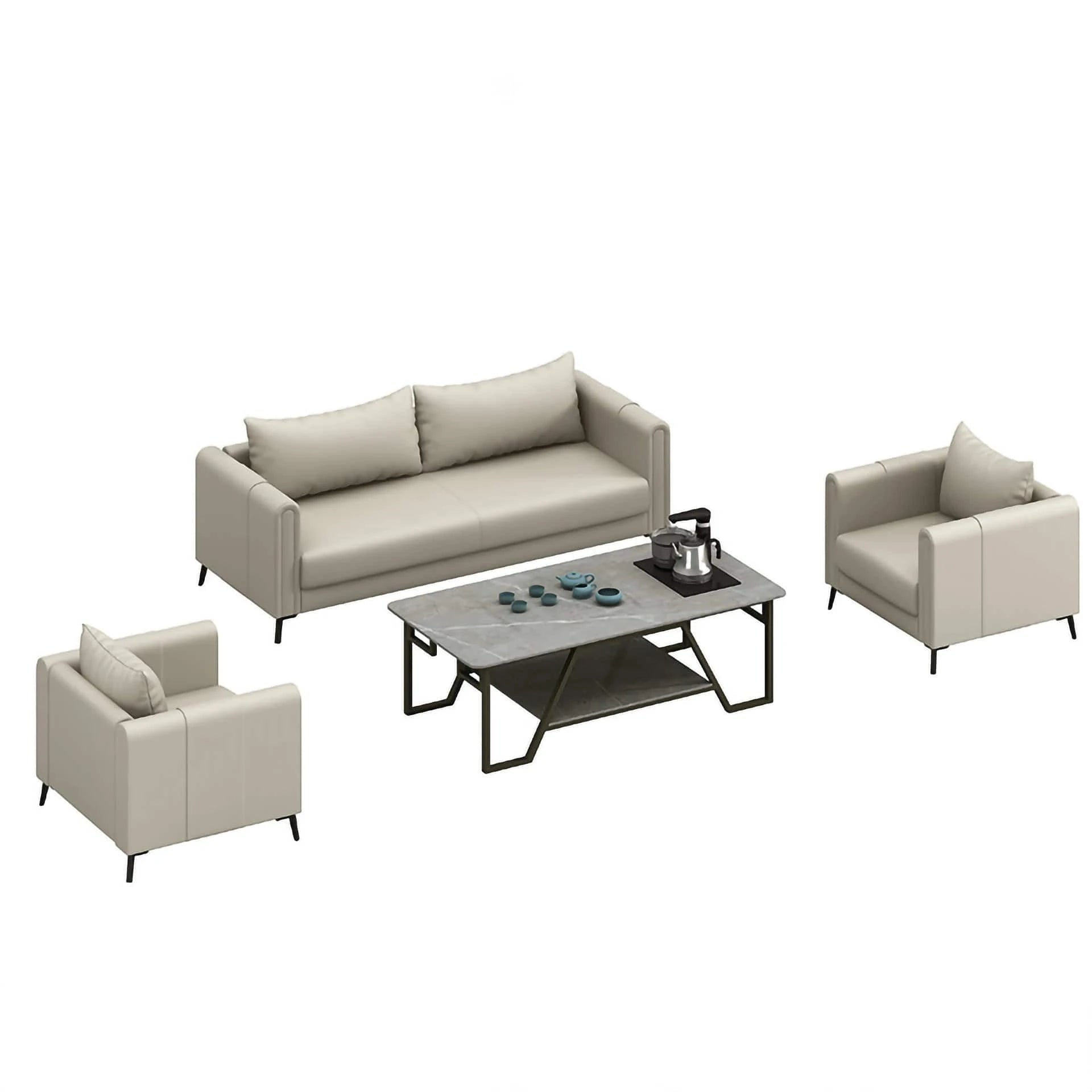 Brooke · Modern Office Waiting Area Lounge Seating Set