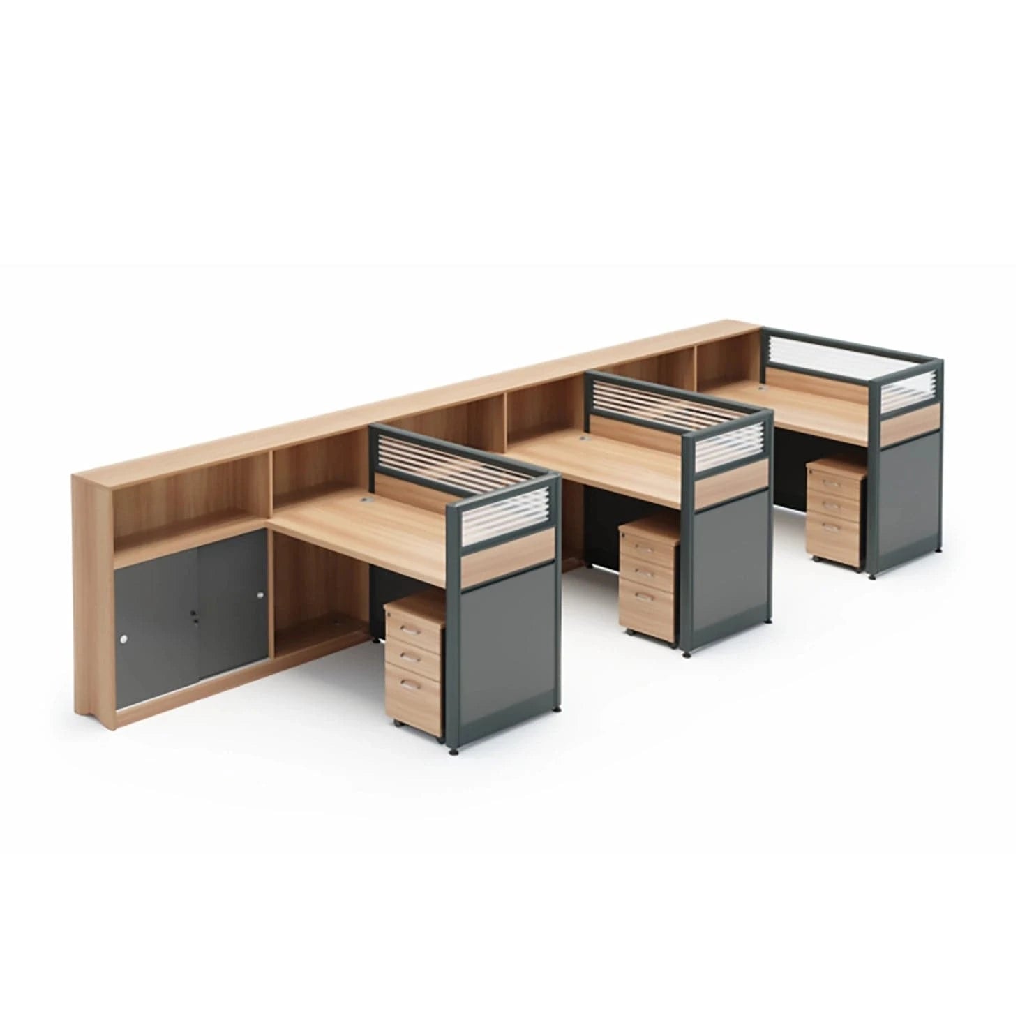 Brynn · L-Shaped Cubicle Workstation