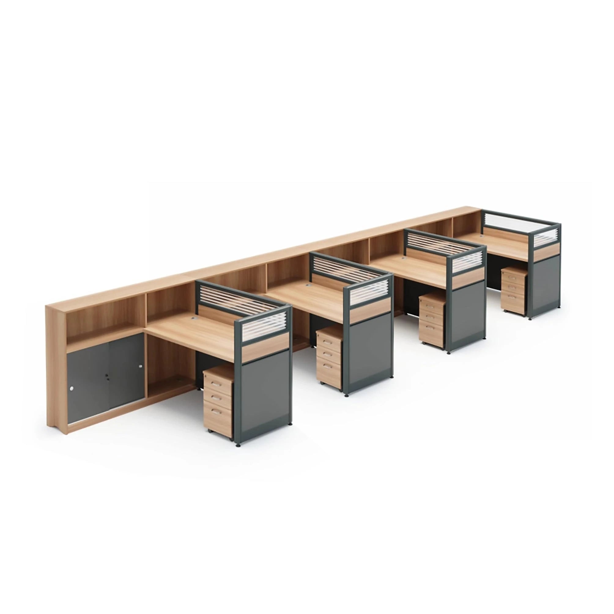 Brynn · L-Shaped Cubicle Workstation