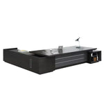 Burndy · Modern L-Shaped Executive Desk