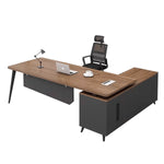 Caelum · Modern L-Shaped Executive Desk