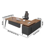 Caelum · Modern L-Shaped Executive Desk