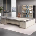 Calista · Modern L-Shaped Executive Desk