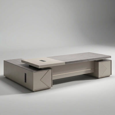 Calista · Modern L-Shaped Executive Desk