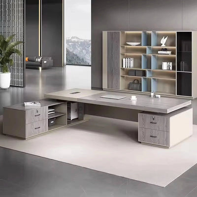 Calista · Modern L-Shaped Executive Desk