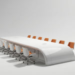 Calix · White Conference Room Table