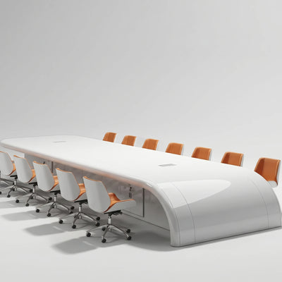 Calix · White Conference Room Table