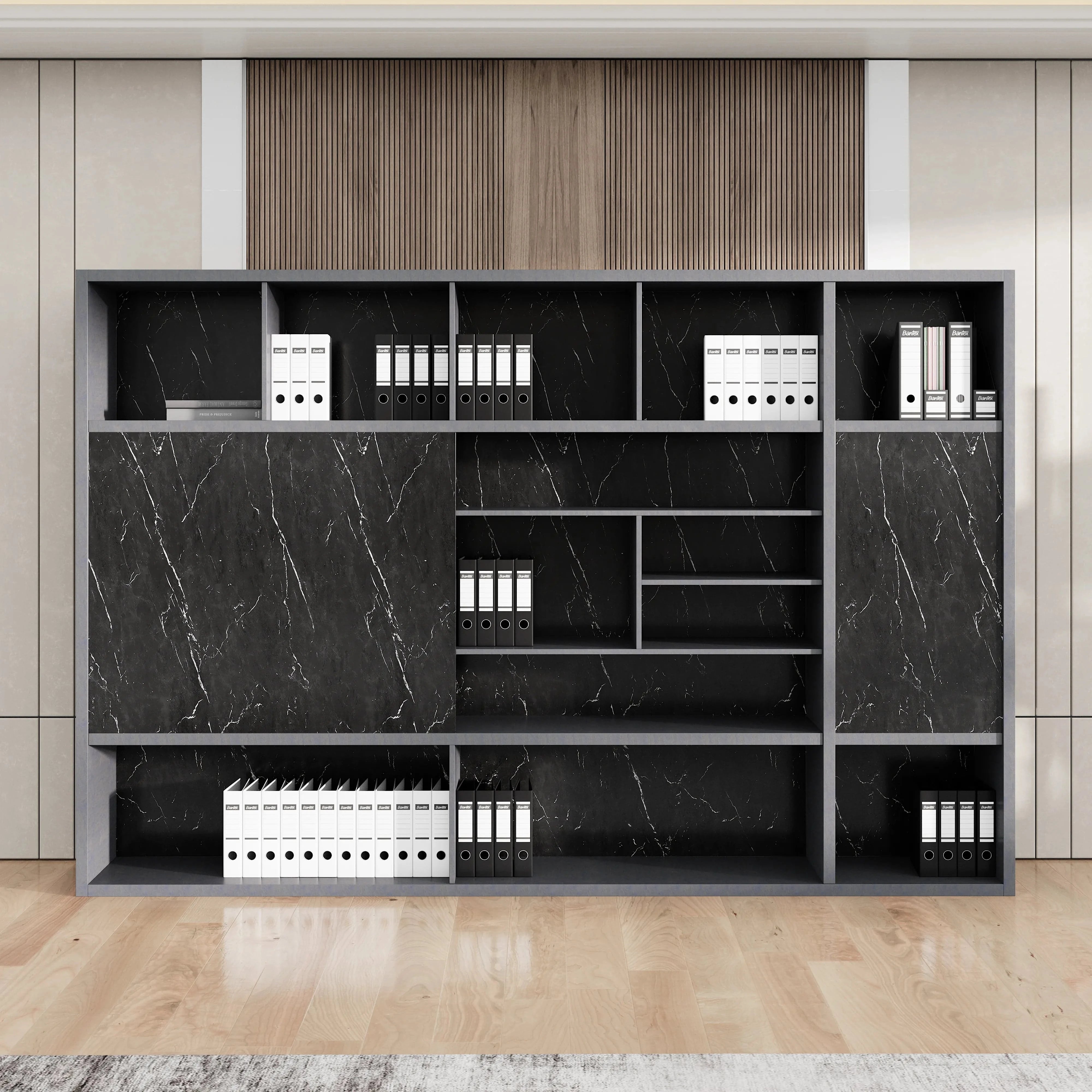 Calvin · 118″W Office Shelves & Storage