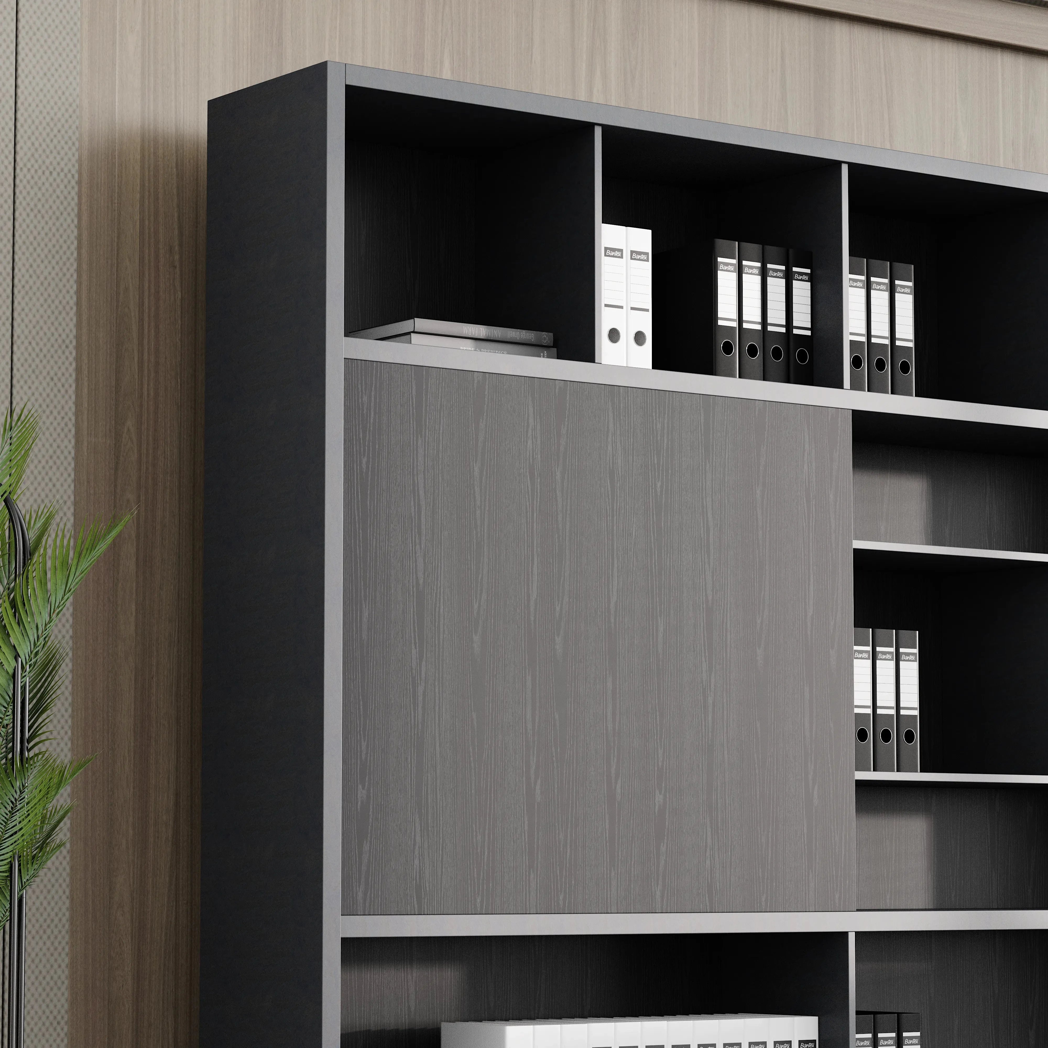 Calvin · 118″W Office Shelves & Storage