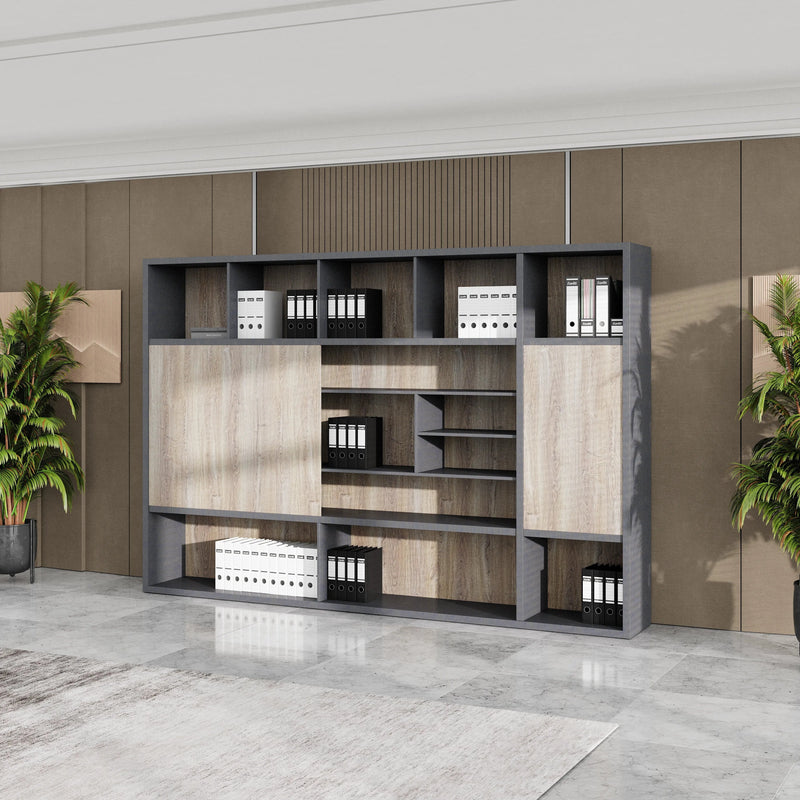 Calvin · 118″W Office Shelves & Storage