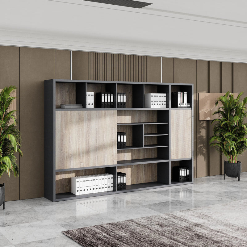 Calvin · 118″W Office Shelves & Storage