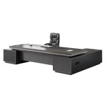 Caspian · Modern L-Shaped Executive Desk