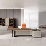 Cassiel · Modern L-Shaped Executive Desk