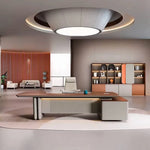 Cassiel · Modern L-Shaped Executive Desk
