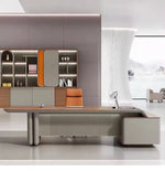 Cassiel · Modern L-Shaped Executive Desk