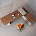 Cassiel · Modern L-Shaped Executive Desk