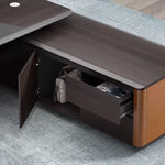 Charles · Modern L-Shaped Executive Desk