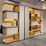 Chris · Mixed Media Office Shelves & Storage Cabinets