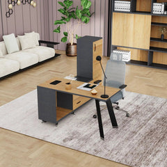 Christian · Modern L-Shaped Executive Desk