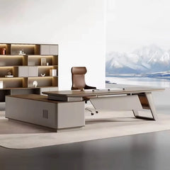 Claude · Modern L-Shaped Executive Desk