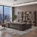 August · Modern Executive L-Shaped Desk