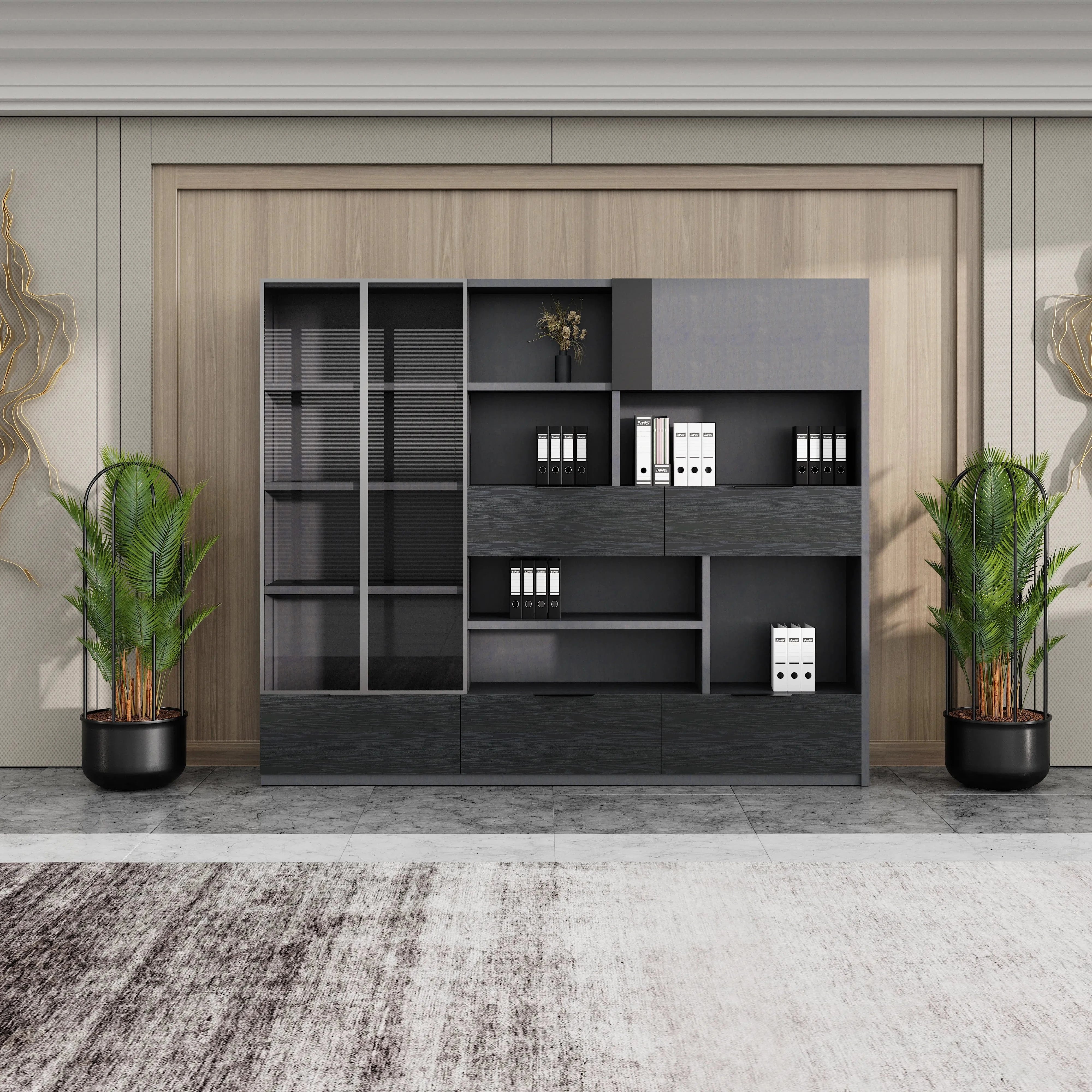 Contour · Mixed Media Office Shelves & Storage Cabinets
