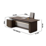 Corp · Modern L-Shaped Executive Desk