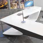 Corric · Modern L-Shaped Executive Desk
