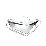 Corric · Modern L-Shaped Executive Desk