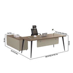 Corwin · Executive Desk w/ Mobile Storage
