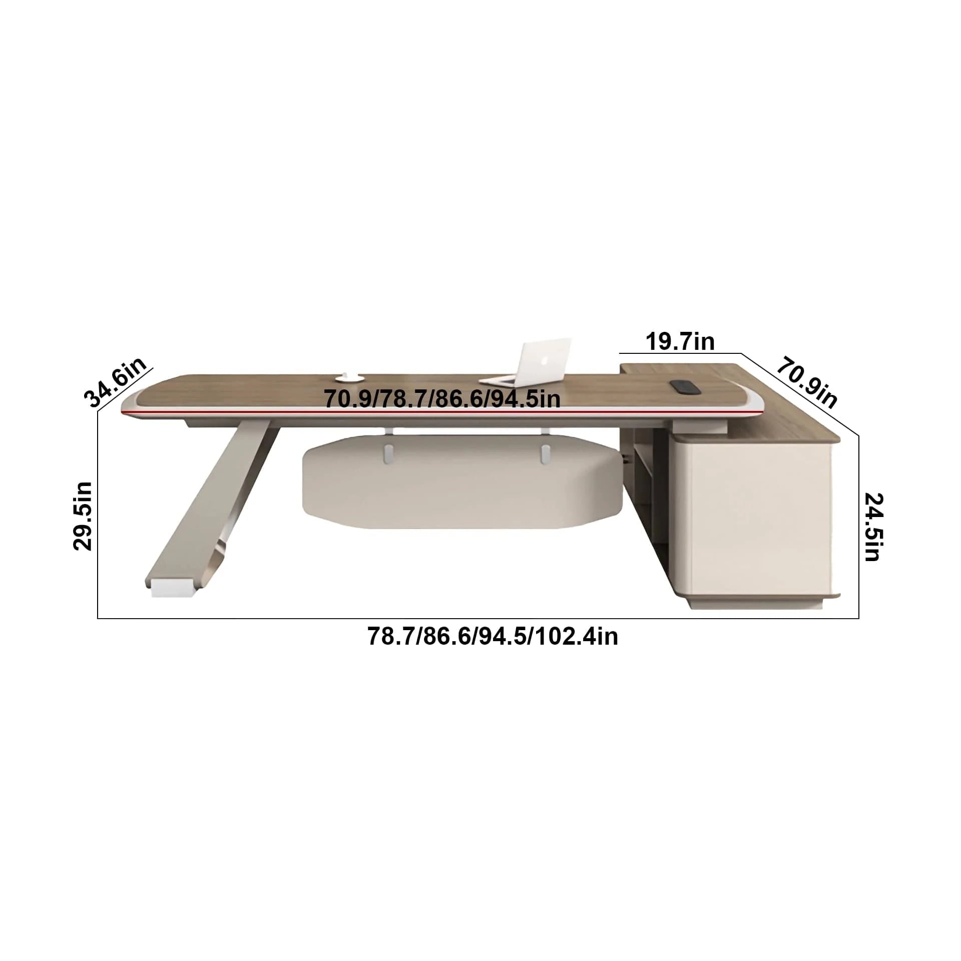 Creedon · Modern Executive Desk