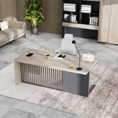 Dakota 63-79 英寸矩形行政办公桌 | AF Essence Tribeca WX-N2806