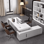 Damian · Modern L-Shaped Executive Desk