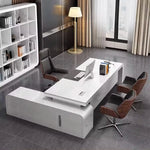 Damian · Modern L-Shaped Executive Desk