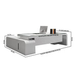 Damian · Modern L-Shaped Executive Desk